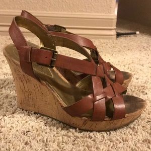 Guess Leather Wedges